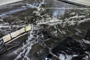 Black Shiny Epoxy Flooring in Brisbane